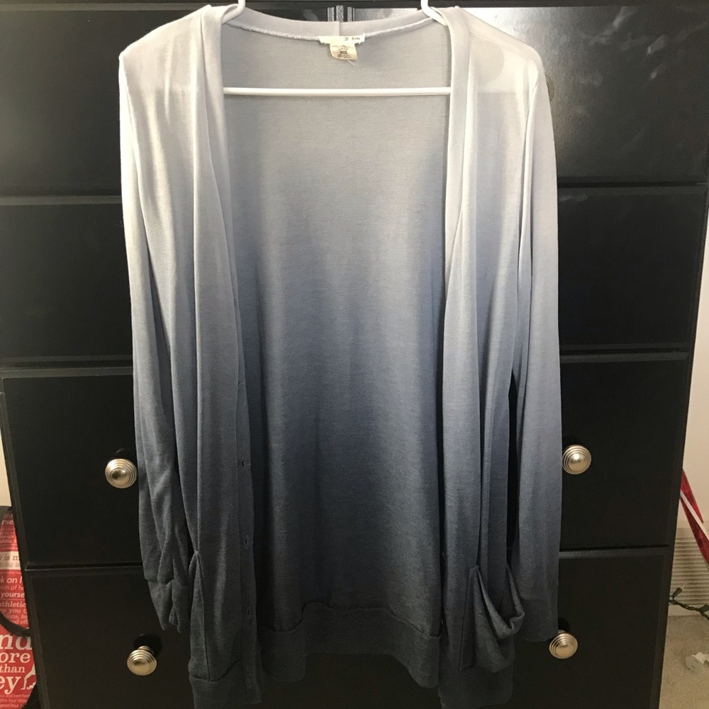 Ombré cardigan